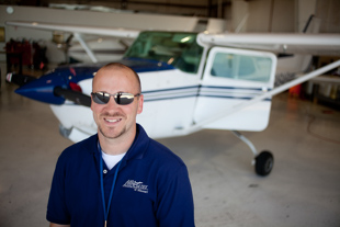 Charlie Ford from Collinsville, IL is a Certified Flight Instructor for Air Associates. 
 His dad and granddad were also pilots and started teaching him as early as 2-yrs-old.