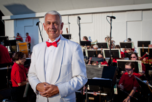 The Peoria Municipal Band is celebrating its 75th anniversary and David Vroman has been the director for 22 years.
 He enjoys working with the 115 full and part-time musicians.