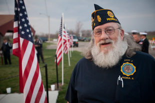 Robert Culshaw is a Vietnam Veteran and a member of American Legion Post 2 in Peoria, IL.
 He keeps himself busy working at the Post as cook. He describes himself as a bit of a rebel
 ‘I don’t like to conform to what people consider to be normal’, he said.