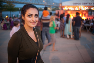 Sonia Keyvan is at India Fest sponsored by Indo-American Society of Peoria and the Park District.
  Sonia is a recent graduate from ICC and is moving soon to attend school in Chicago.