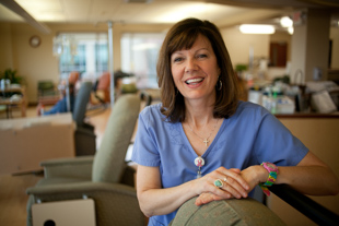 Silvia Drafahl is an Oncology Nurse at Illinois Cancer Care. She is also a cancer survivor of 11 years. 
She said it helps her to relate to her patients, ‘you understand what it is like when you hear those words’.