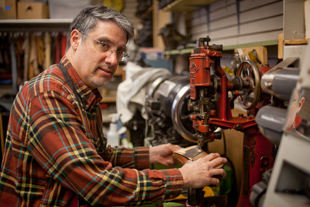 Ray Khattar is the owner of Fred’s Shoe Repair in Peoria. Fred is his dad and he still comes around and helps at the shop. Ray says shoe repair is a dying trade but he stays very busy. How many shoes does he repair in a day? ‘Don’t even ask’ he said.