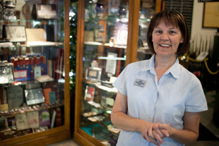 Karen Godsil-Patrick is at the Galesburg Railroad Museum, where she has worked for the last 9 years. She is a fourth generation railroader. Galesburg has a rich railroad history and Karen will tell you, ‘it built the west’.