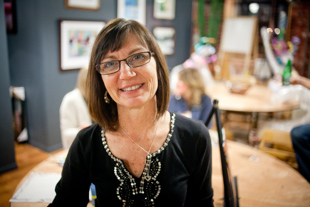 Jody Tockes and her family have just opened the Hive, a gallery and art studio at
 The Contemporary Art Center of Peoria. ‘This is my Pre Post Retirement venture’, she said.    
She will retire from East Peoria High School this May, where she is teaching Environmental Stewardship.