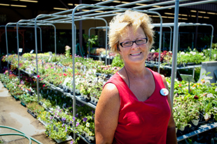 Tamera Hayes is the Lawn and Garden Mgr. at Ace Hardware.
After working 25 years in the Dental Business, she is following her passion, gardening. 
'It is very rewarding, I love it' she said.